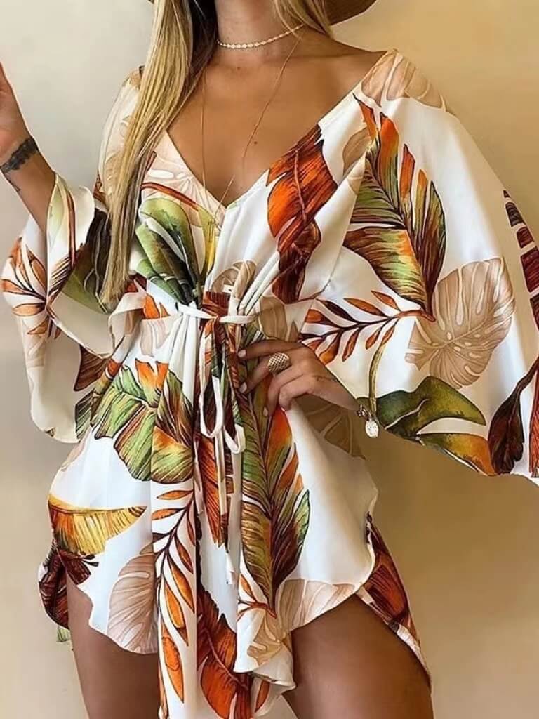 Robe d'été élégante, sexy, pour femme, plage