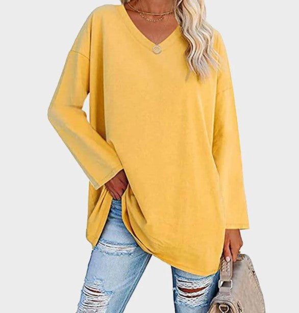 Pull chic à manches longues pour un style quotidien sans effort