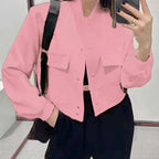 Veste Bombardier Vintage Femme