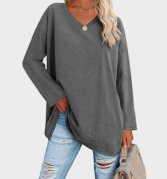 Pull chic à manches longues pour un style quotidien sans effort