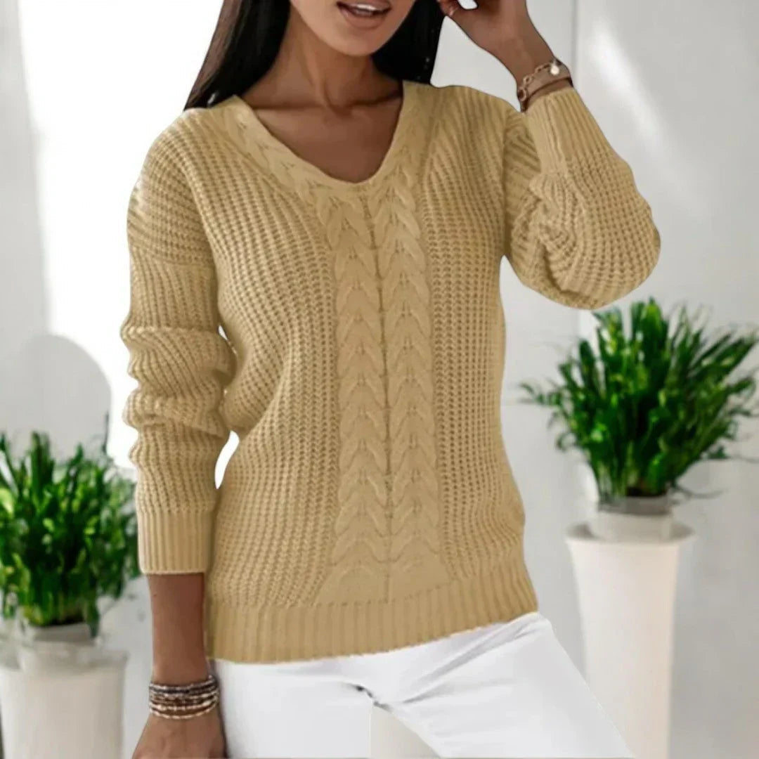 Pull en maille confortable pour femmes