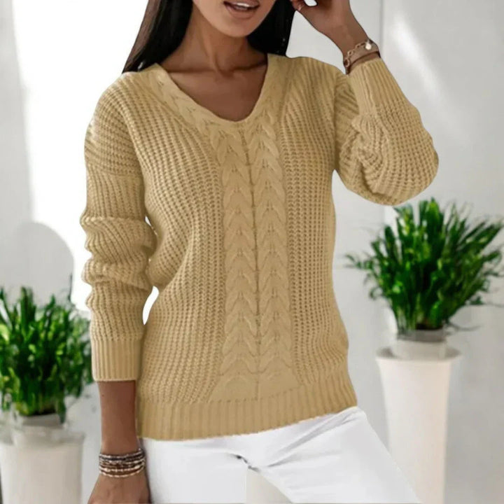 Pull en maille confortable pour femmes