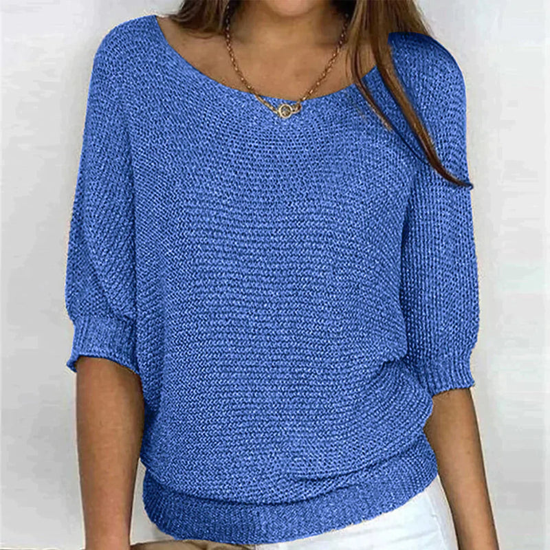 Pull-over en maille chic et confortable pour un style décontracté