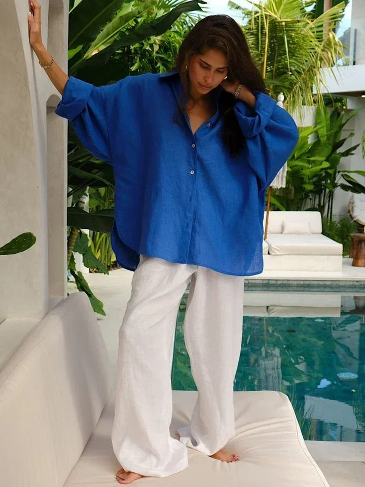 Pauline Laurent® | Chemise en Lin Oversize