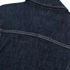 Veste en jean courte vintage pour femme