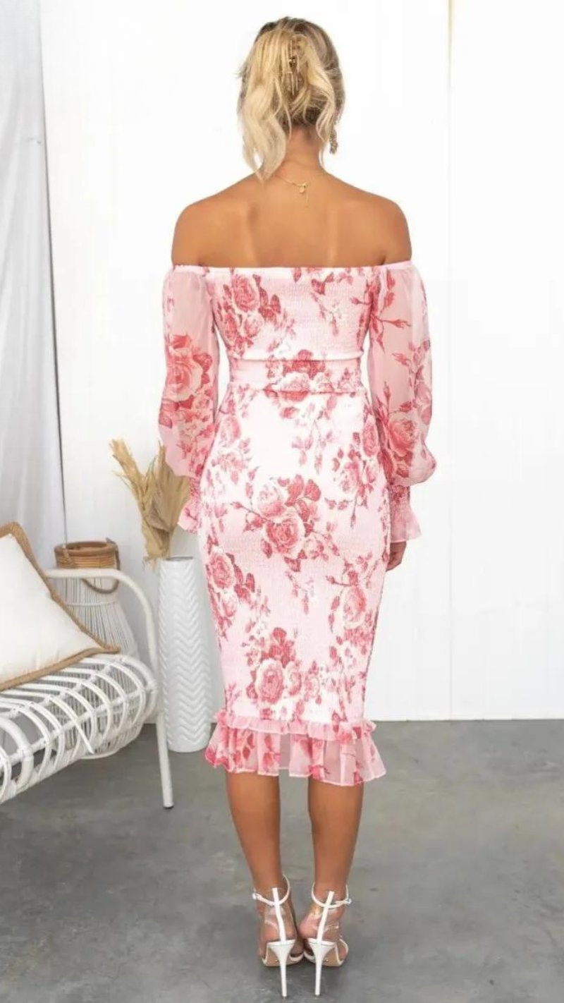 Robe midi de luxe pour femmes, robe de soirée élégante