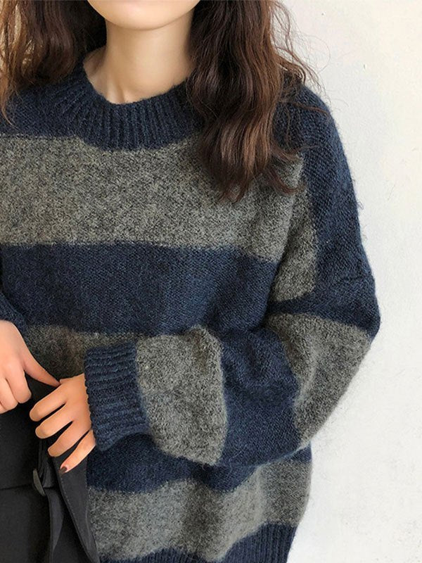 Pull en maille oversize élégant et confortable pour femme