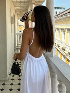 Sophie Paris | Robe longue d’été à fines bretelles