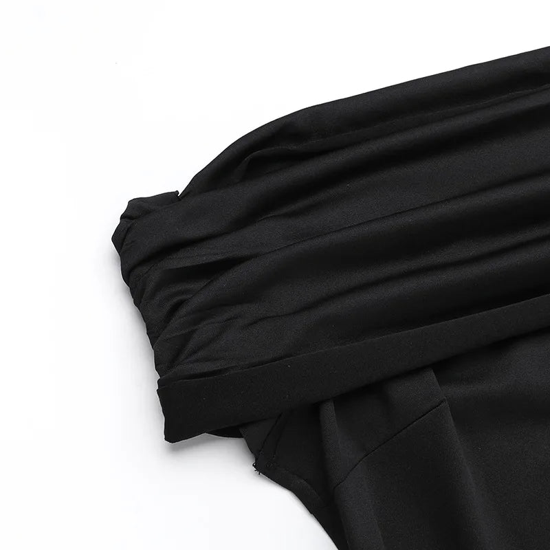 Robe maxi dos nu sans bretelles pour femmes