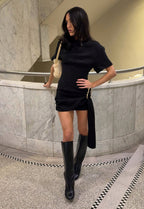 Robe Mini Martini Sexy Sans Manches