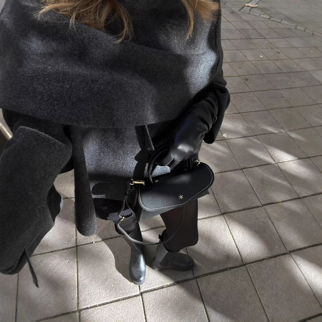 Manteau d'hiver superposé et confortable pour femmes