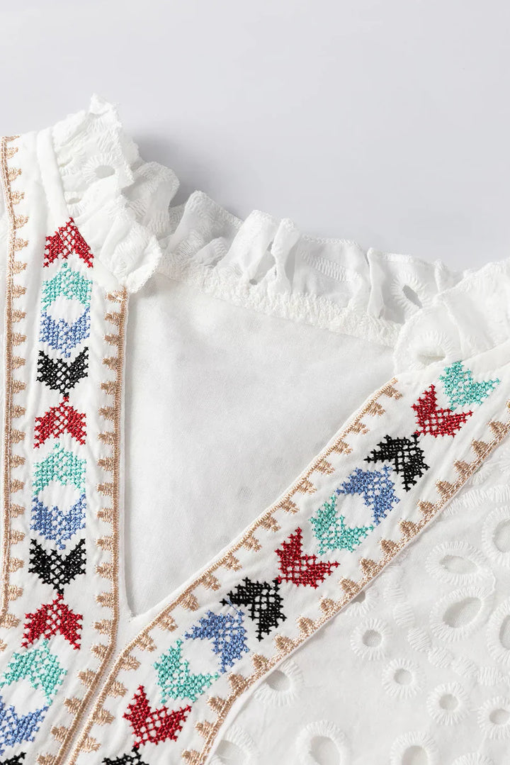 Océane Dubois® | Blouse Aurora Femme - Élégante et confortable
