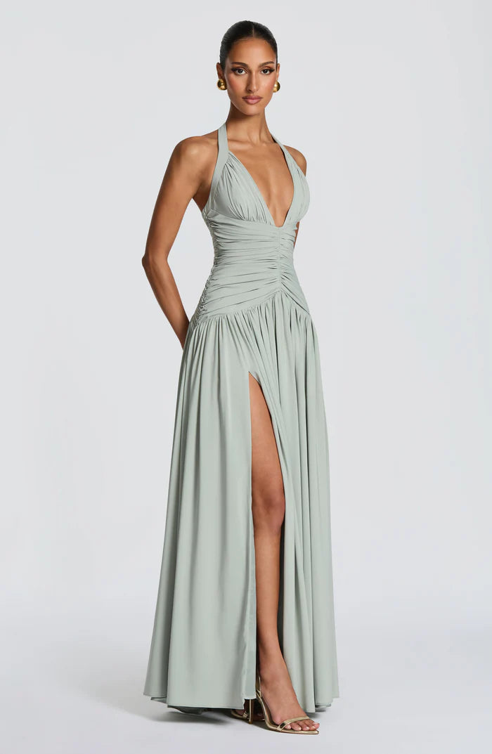 Robe longue Amaris pour femmes, robe de soirée élégante