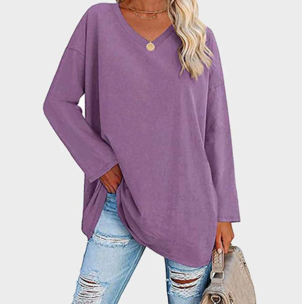 Pull chic à manches longues pour un style quotidien sans effort
