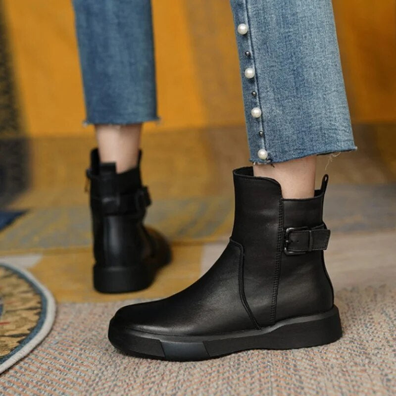 Bottines imperméables et élégantes pour femmes