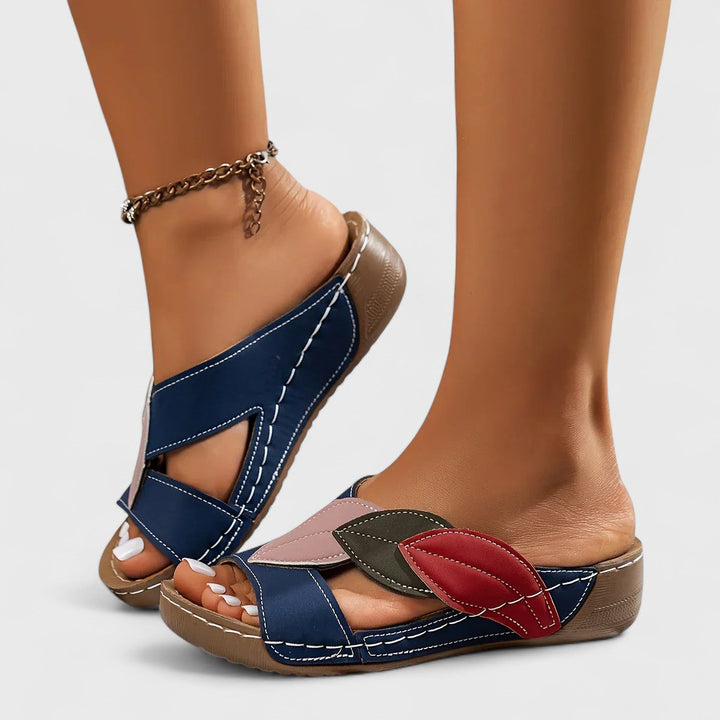 Sandales orthopédiques élégantes à enfiler pour un style confortable