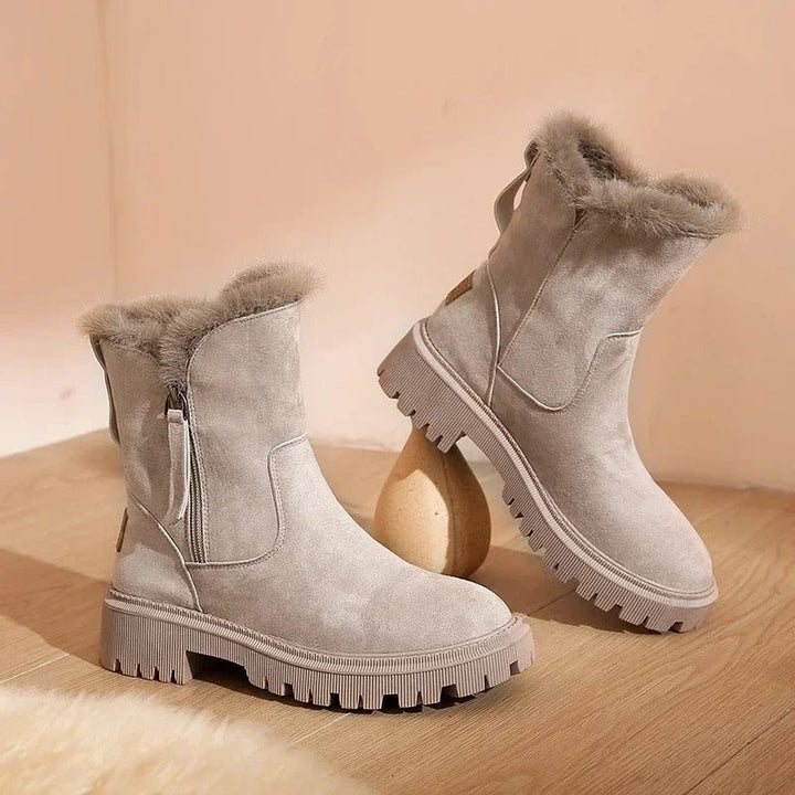 Bottes d'hiver isolantes et confortables