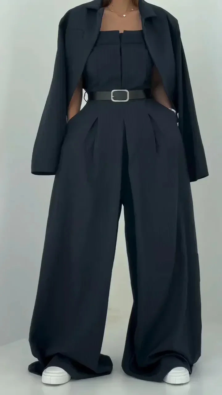 Ensemble de veste légère chic pour femmes