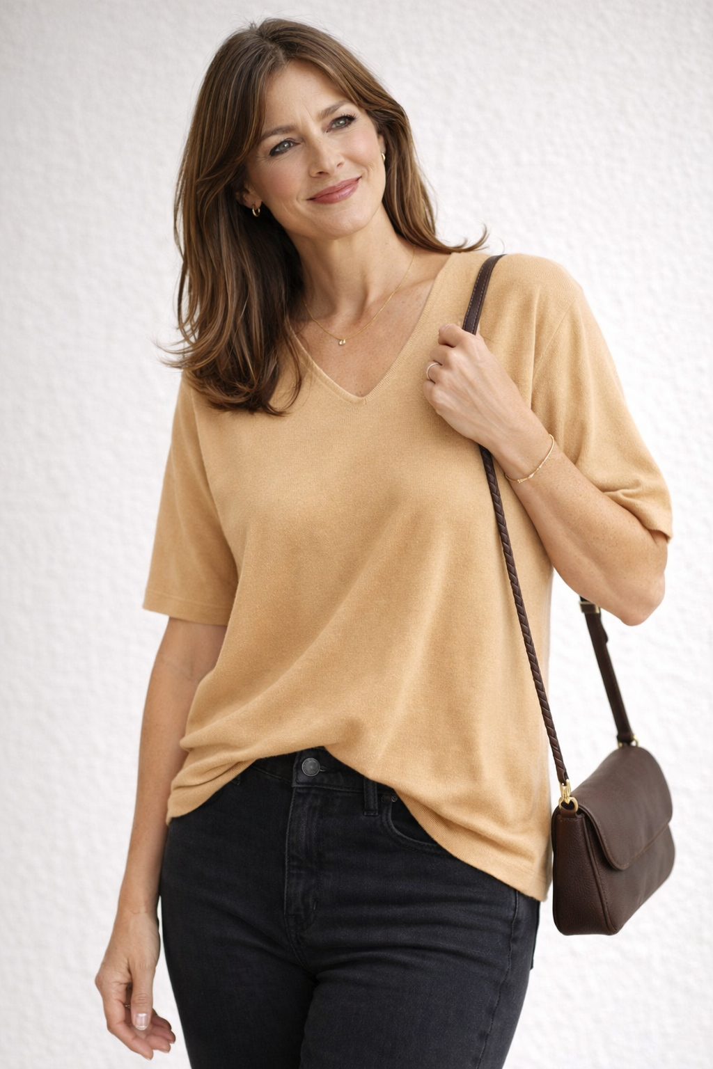Chemise à manches longues Amélie pour femmes
