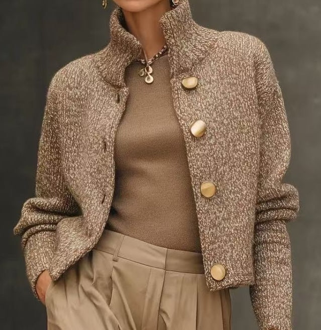 Veste ajustée en mélange de laine