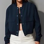Veste Bombardier Vintage Femme