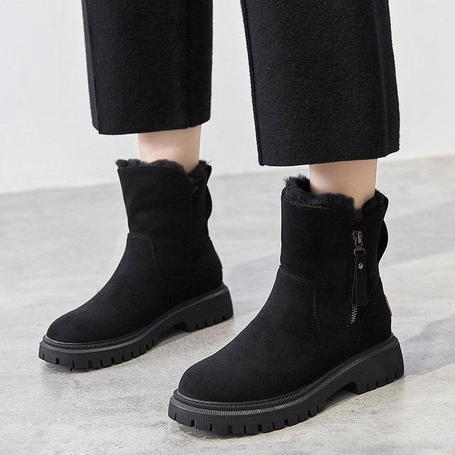 Bottes d'hiver isolantes et confortables