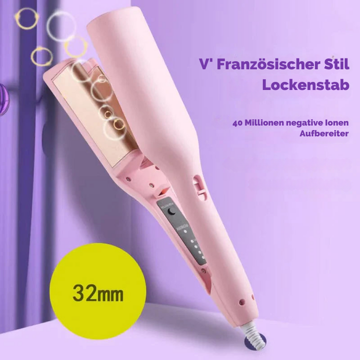 Fer à boucler pour cheveux, boucles définies longue tenue
