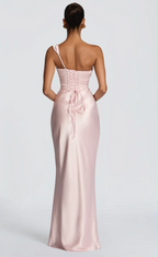 Robe Maxi Femme Babyboo Blush Robe d'Été Douce et Fluide