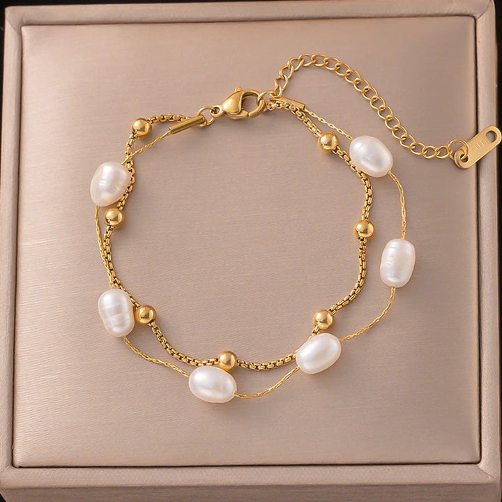 Alice Leroy® | Bracelet délicat à perles d'eau douce