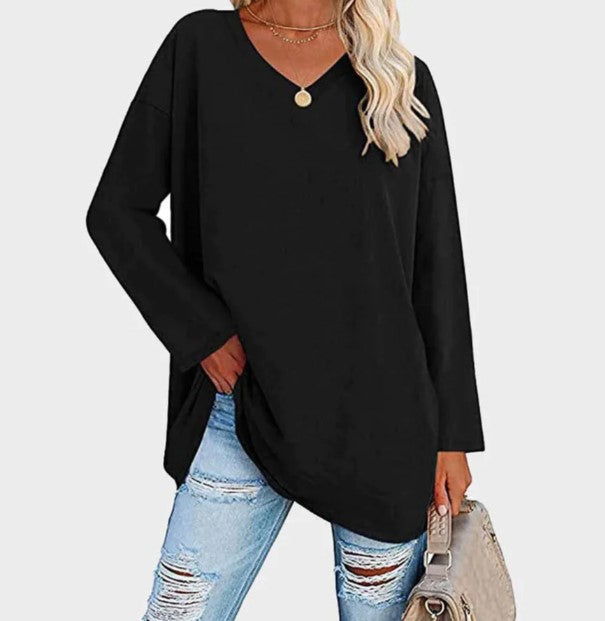 Pull chic à manches longues pour un style quotidien sans effort