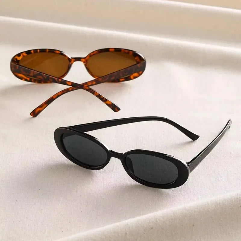 Lunettes de soleil à verres clairs rétro style vintage inspiré