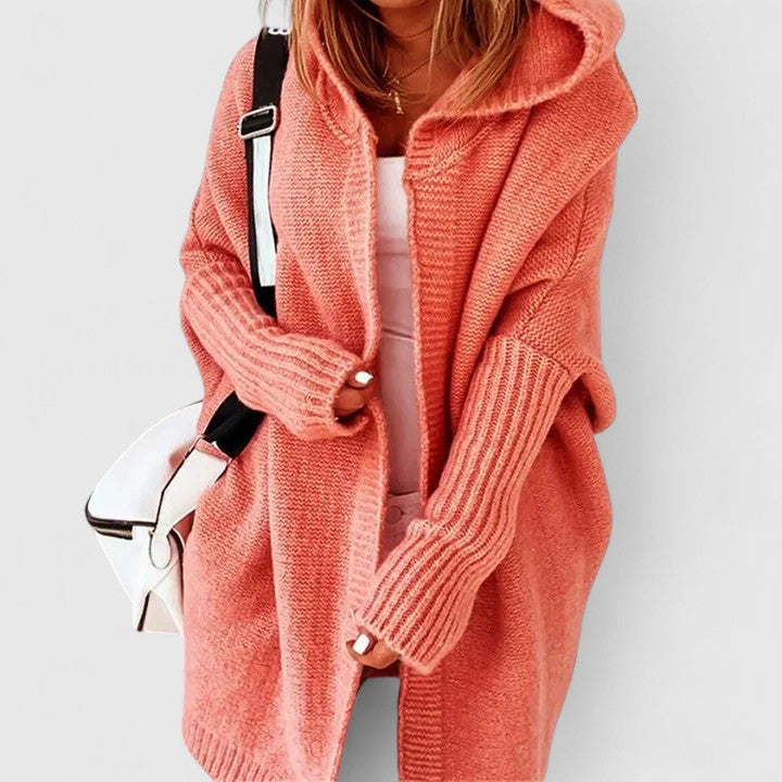 Cardigan tricoté léger et confortable