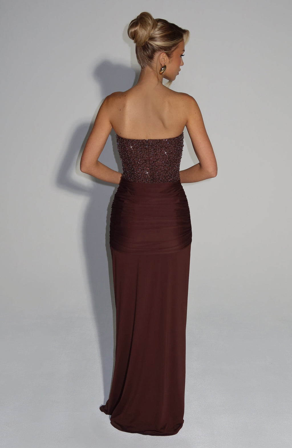 Robe Maxi Fluide Carina à Silhouette Élégante