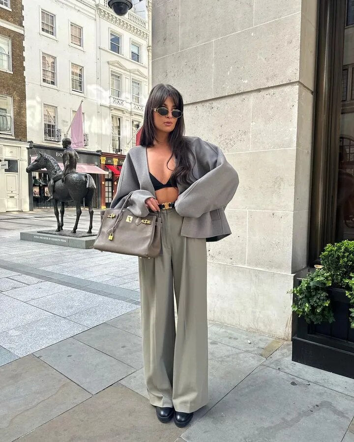 Manteau d'hiver douillet en mélange de laine