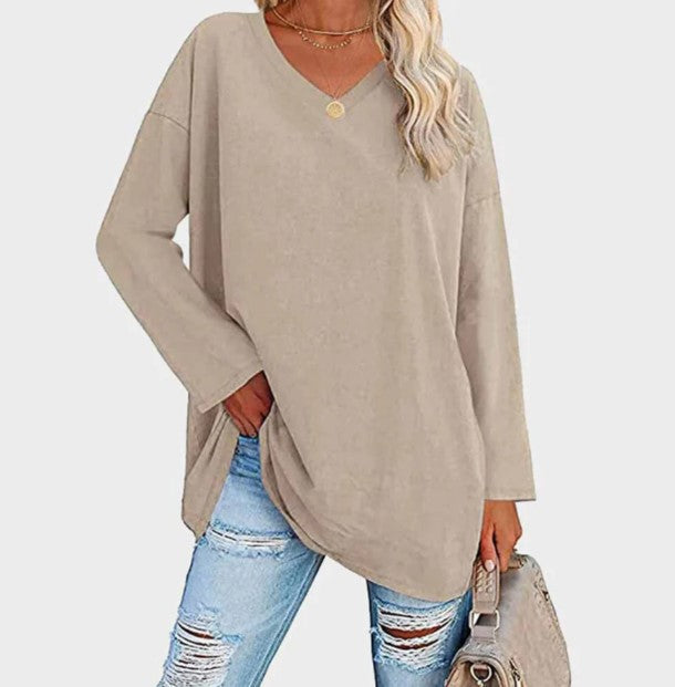 Pull chic à manches longues pour un style quotidien sans effort