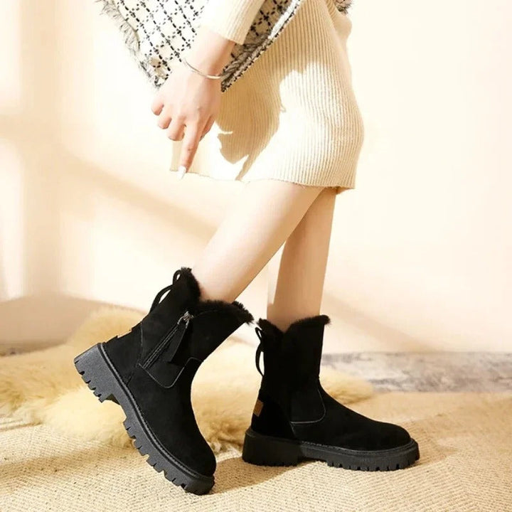 Bottes d'hiver isolantes et confortables