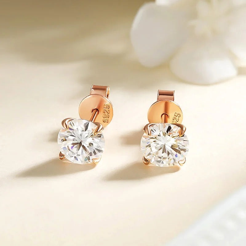 Alice Leroy® | Boucles d’oreilles clou brillantes en zircon