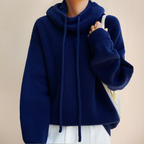 Pull à col roulé en laine mérinos pour femme