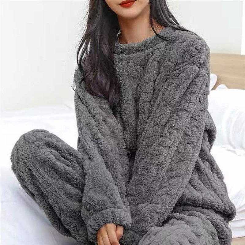 Pyjama en polaire confortable pour femme