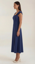 Robe corset midi femme tenue invité mariage