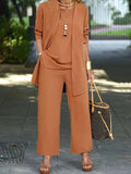 Ensemble Femme 3 Pièces Coupe Ample Élégant