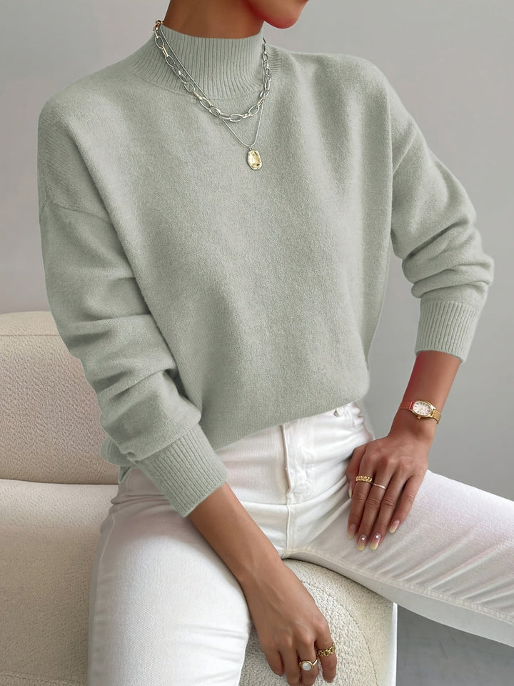 Pull col roulé élégant et confortable