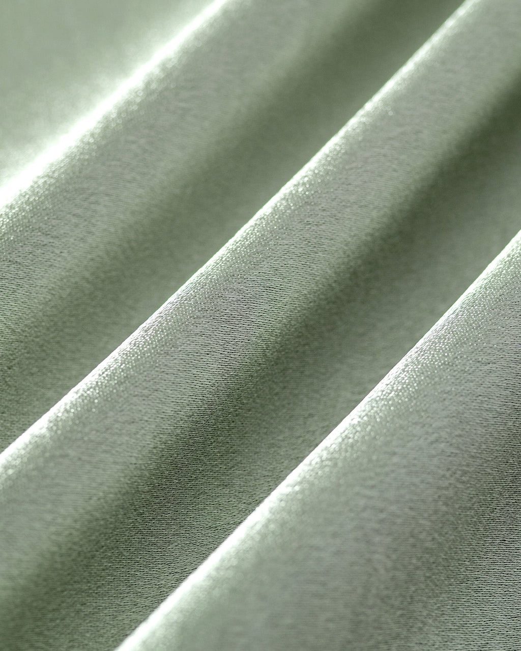 Robe longue A-line verte à bretelles croisées