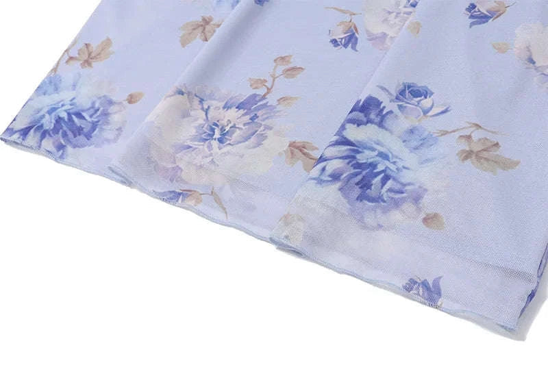 Robe Maxi Dos Nu Plongeant Fleurie Mode Été