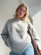 Pull en maille Mohair doux et confortable