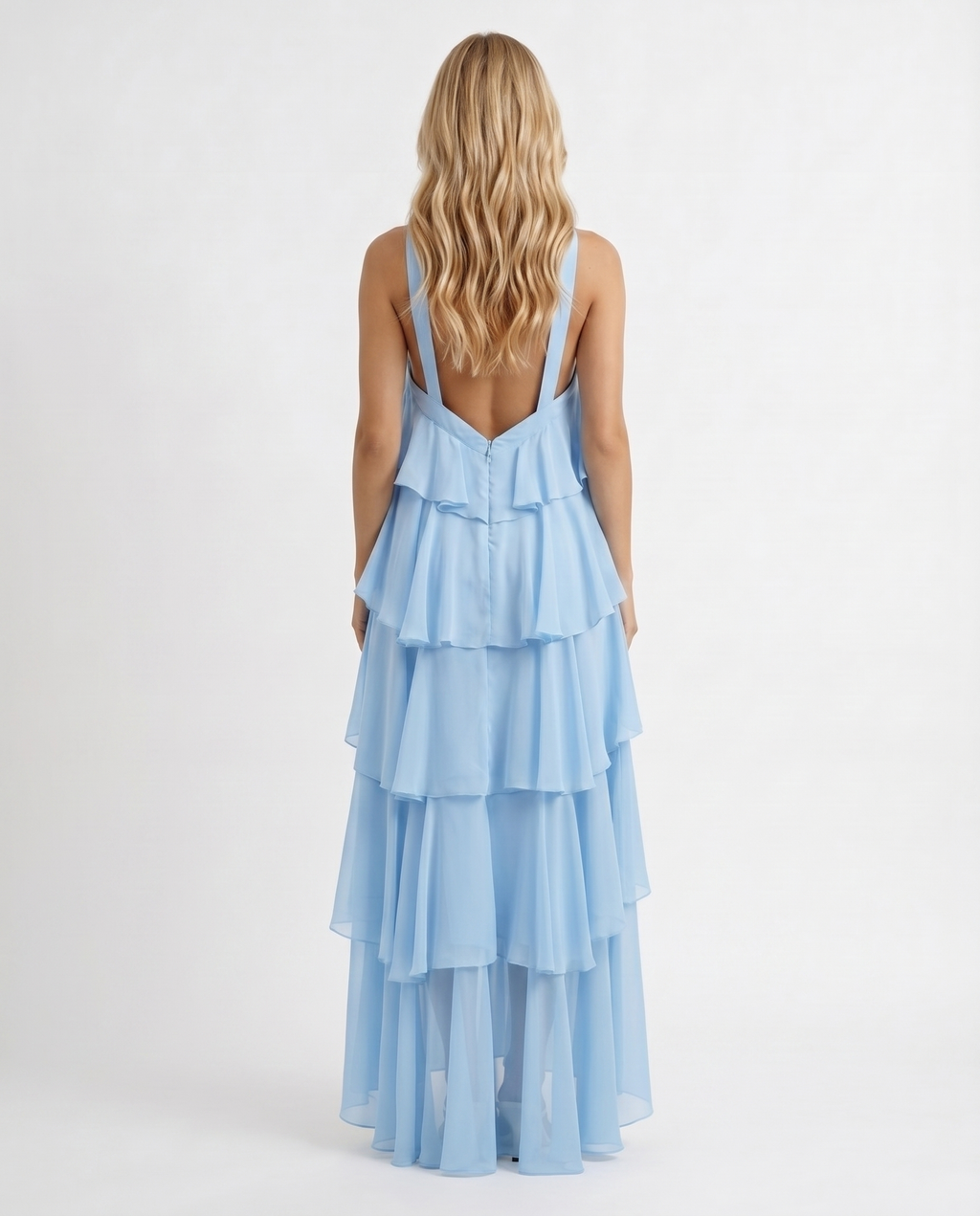 Robe longue sans manches élégante Felicia