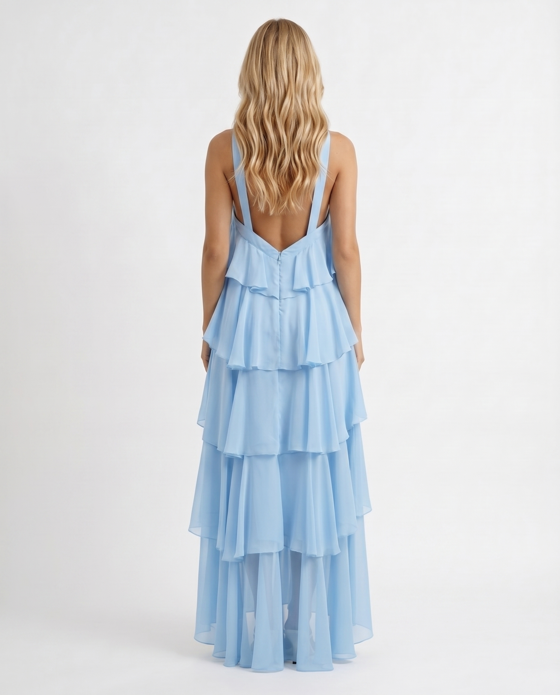 Robe longue sans manches élégante Felicia