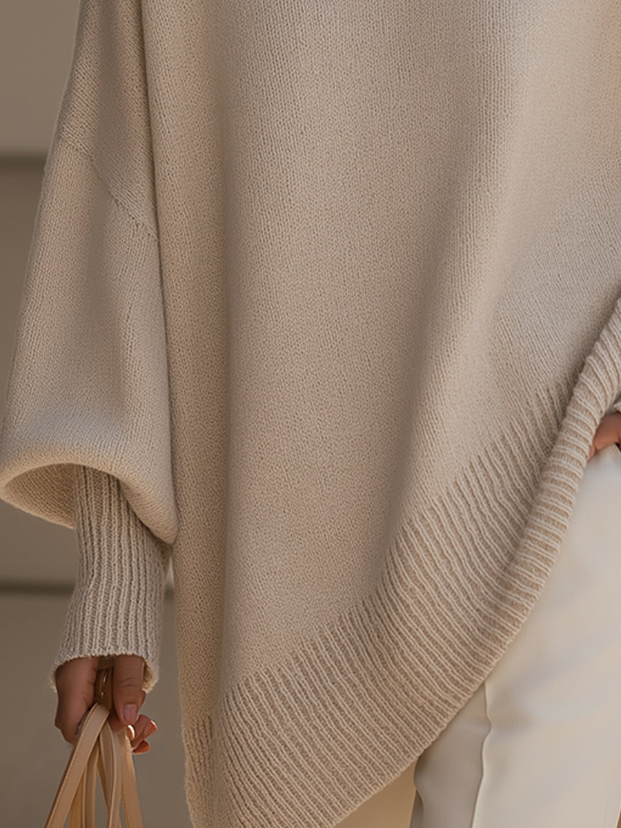Pull en maille oversize confortable