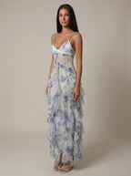 Robe Maxi Bohème Chic Santorin