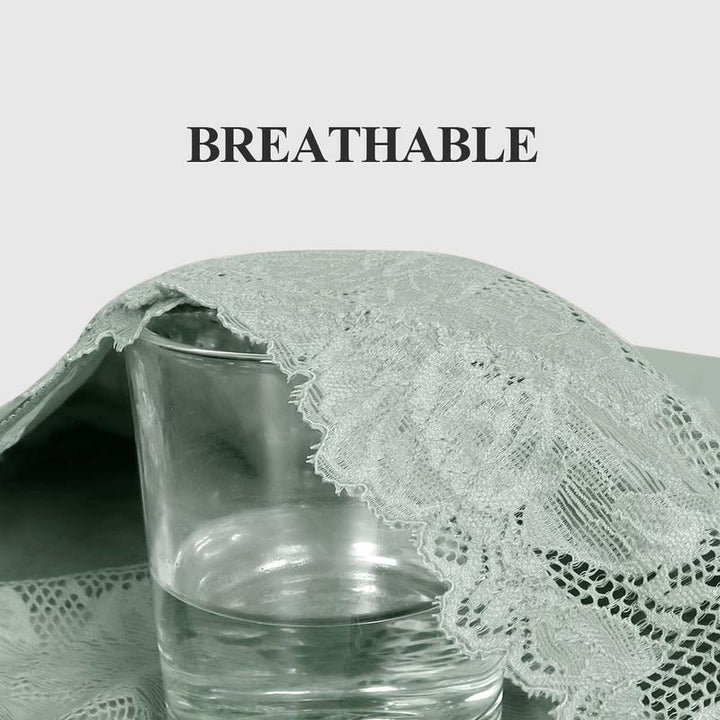 Culottes en coton taille haute avec bordure en dentelle lot de 5